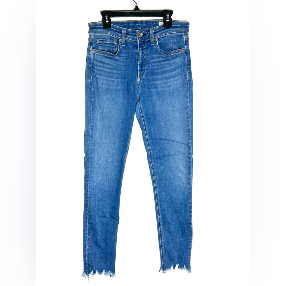 Rag & Bone Cate Mid Rise Shorty Skinny Jeans